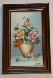 Картина винтажная "Цветы" (V731)