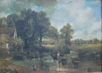 Картина репродукция John Constable винтажная (X403)