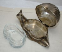 Икорница винтажная Улитка (M753)
