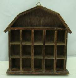 Полочка "Домик" для коллекции наперстков (U628)