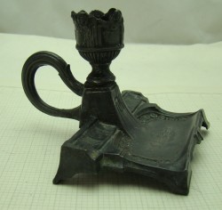 Подсвечник с подставкой старинный (V550)