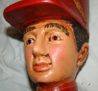 Скульптура большая, полочка Портье Официант (V957)