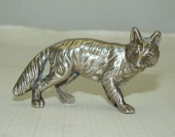 Фигурка литая, миниатюра "Лиса" (W789)