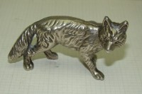 Фигурка литая, миниатюра "Лиса" (W789)