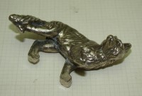 Фигурка литая, миниатюра "Лиса" (W789)