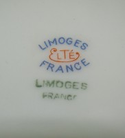 Elte Limoges конфетница фарфоровая старинная (W821)