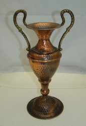 Ваза медная старинная (Q584)