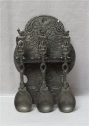 Ложки на подставке на стену 3 шт. (K449)
