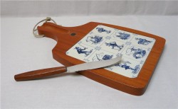 Доска разделочная и нож (L211)