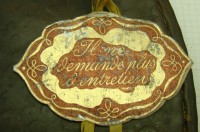 Тарелка настенная винтажная Мадонна (M167)