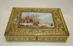 Van Melle шкатулка коробка жестяная винтажная (A249)
