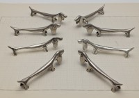 Подставки под столовые приборы Таксы 8 шт. (A941)