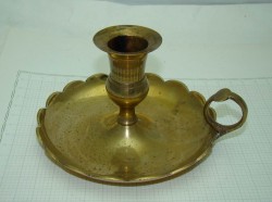 Подсвечник с блюдцем пепельницой (R982)