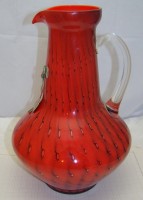 Кувшин большой винтажный Opaline de Florence (W031)