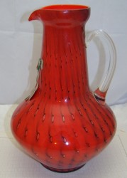 Кувшин большой винтажный Opaline de Florence (W031)