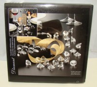 Diamant кристаллы для украшения праздничного стола 36 шт. (X969)