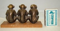 Фигурка Три обезьяны (Y123)