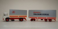 Herpa винтажная модель грузовика MAN с прицепом 1:87 (A448)