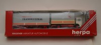 Herpa винтажная модель грузовика MAN с прицепом 1:87 (A448)