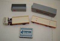 Herpa винтажная модель грузовика MAN с прицепом 1:87 (A448)