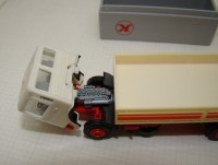 Herpa винтажная модель грузовика MAN с прицепом 1:87 (A448)