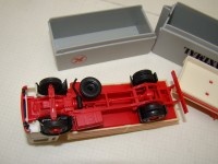 Herpa винтажная модель грузовика MAN с прицепом 1:87 (A448)