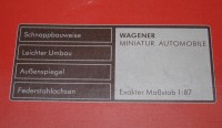 Herpa винтажная модель грузовика MAN с прицепом 1:87 (A448)
