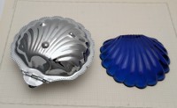 Икорница масленка винтажная Ракушка (B041)