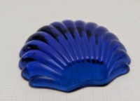Икорница масленка винтажная Ракушка (B041)