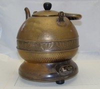 Чайник старинный с электрический (J128)