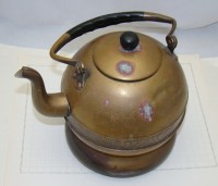 Чайник старинный с электрический (J128)