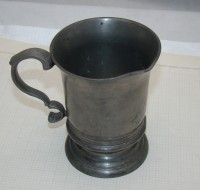 Кружка старинная оловянная (M756)