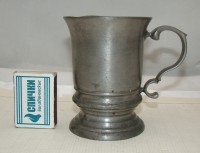 Кружка старинная оловянная (M756)