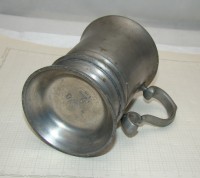 Кружка старинная оловянная (M756)