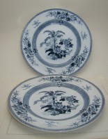Wedgwood тарелки старинные Пальма 2 шт. (A351)