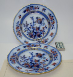 Minton тарелки старинные 2 шт. (A646)