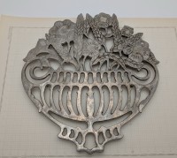 Дизайнерская винтажная подставка под горячее (B043)