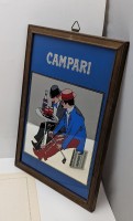 Барное зеркало Campari винтаж (B139)