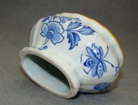 Солонка старинная лоток фаянсовый (W426)