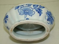 Солонка старинная лоток фаянсовый (W426)