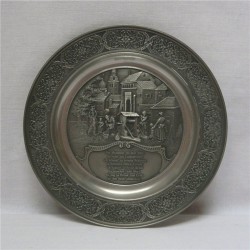 Тарелка на стену с литьем (K914)