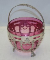 Корзинка сахарница винтажная (M075)