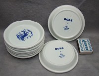 Delft подставки блюдечки винтажные 8 шт. (M660)