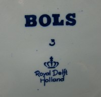 Delft подставки блюдечки винтажные 8 шт. (M660)