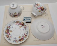 Gainsborough две винтажные английские чайные пары (A945)