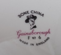 Gainsborough две винтажные английские чайные пары (A945)