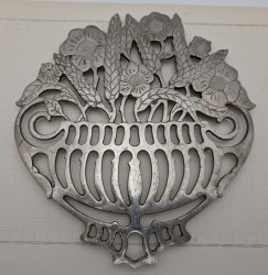 Дизайнерская винтажная подставка под горячее (B044)