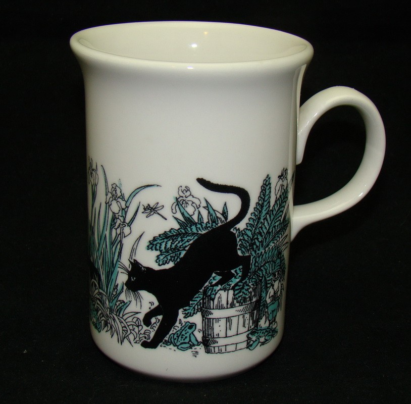 Чашка фарфоровая Кошки (W937)