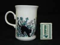 Чашка фарфоровая Кошки (W937)