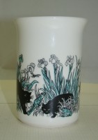 Чашка фарфоровая Кошки (W937)